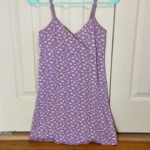 Aéropostale Floral V-Neck Surplice Dress